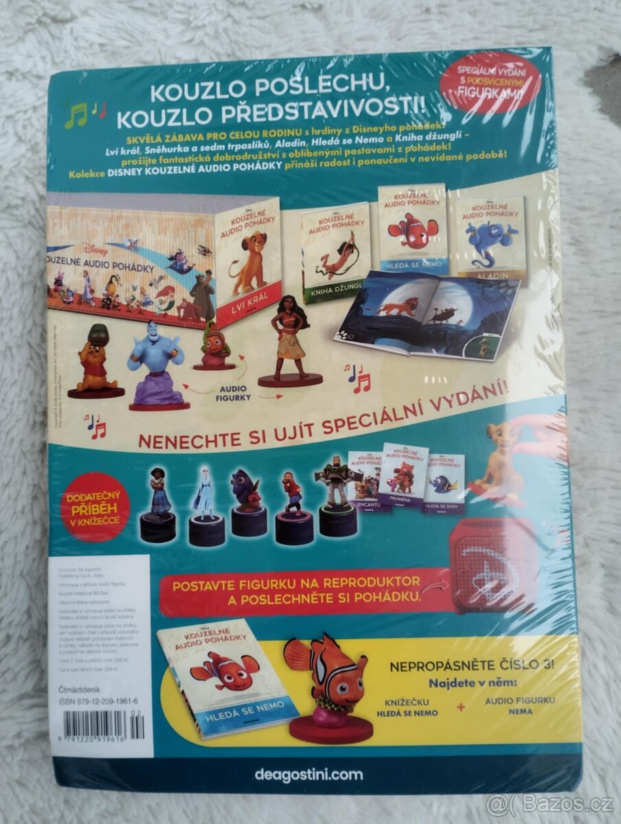 Deagostini Disney audio pohádky - 2