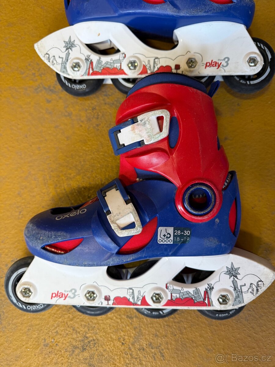 Dětské kolečkové brusle vel. 28-30 - 2