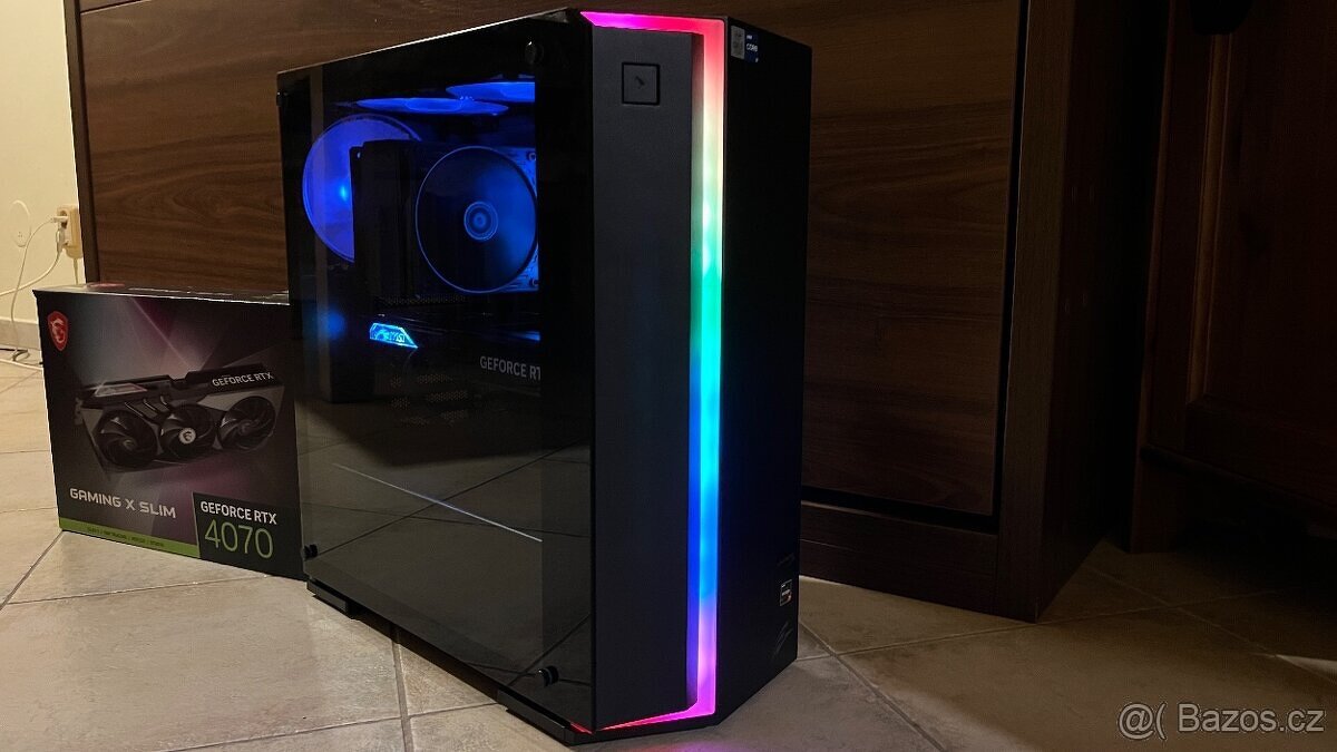 Herní PC I7-14700F, RTX 4070, 32GB DDR4, 1TB SSD, 1TB HDD - 2
