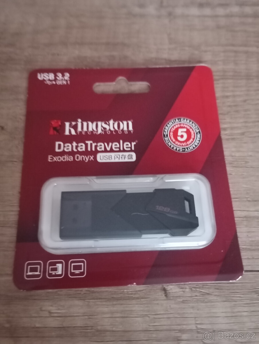 USB flashdisk Kingston 128GB (čtete popis) - 2