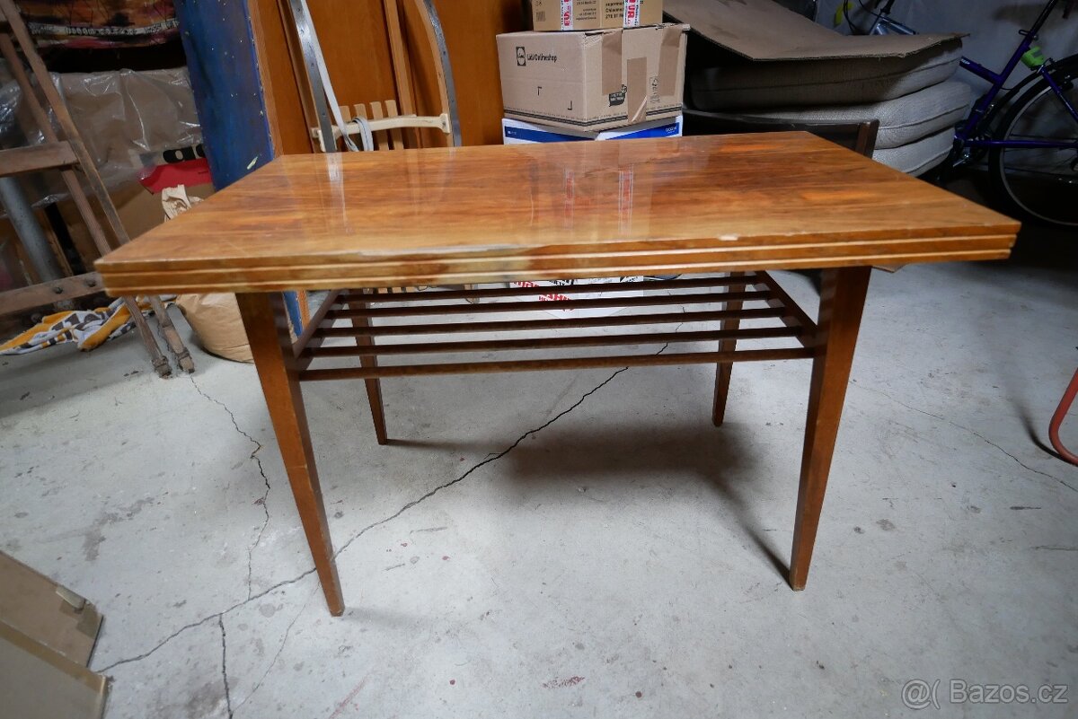 RETRO stůl 70. léta, kvalitní zpracování - 2