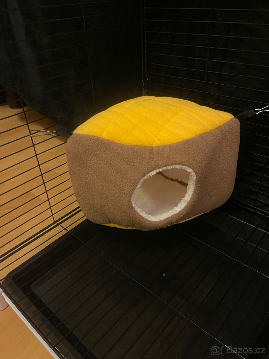 Plyšový domeček pro hlodavce - 2