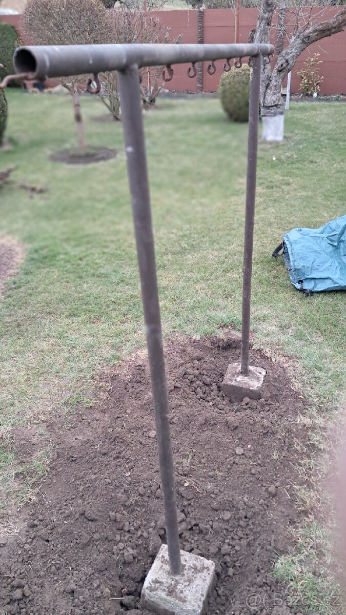 Konstrukce venkovní sušák na prádlo - 2