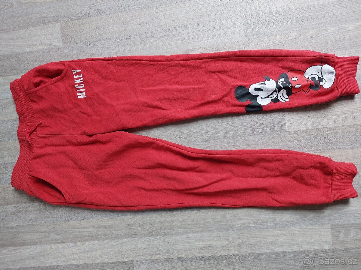 Dívčí tepláky vel.140 - 2