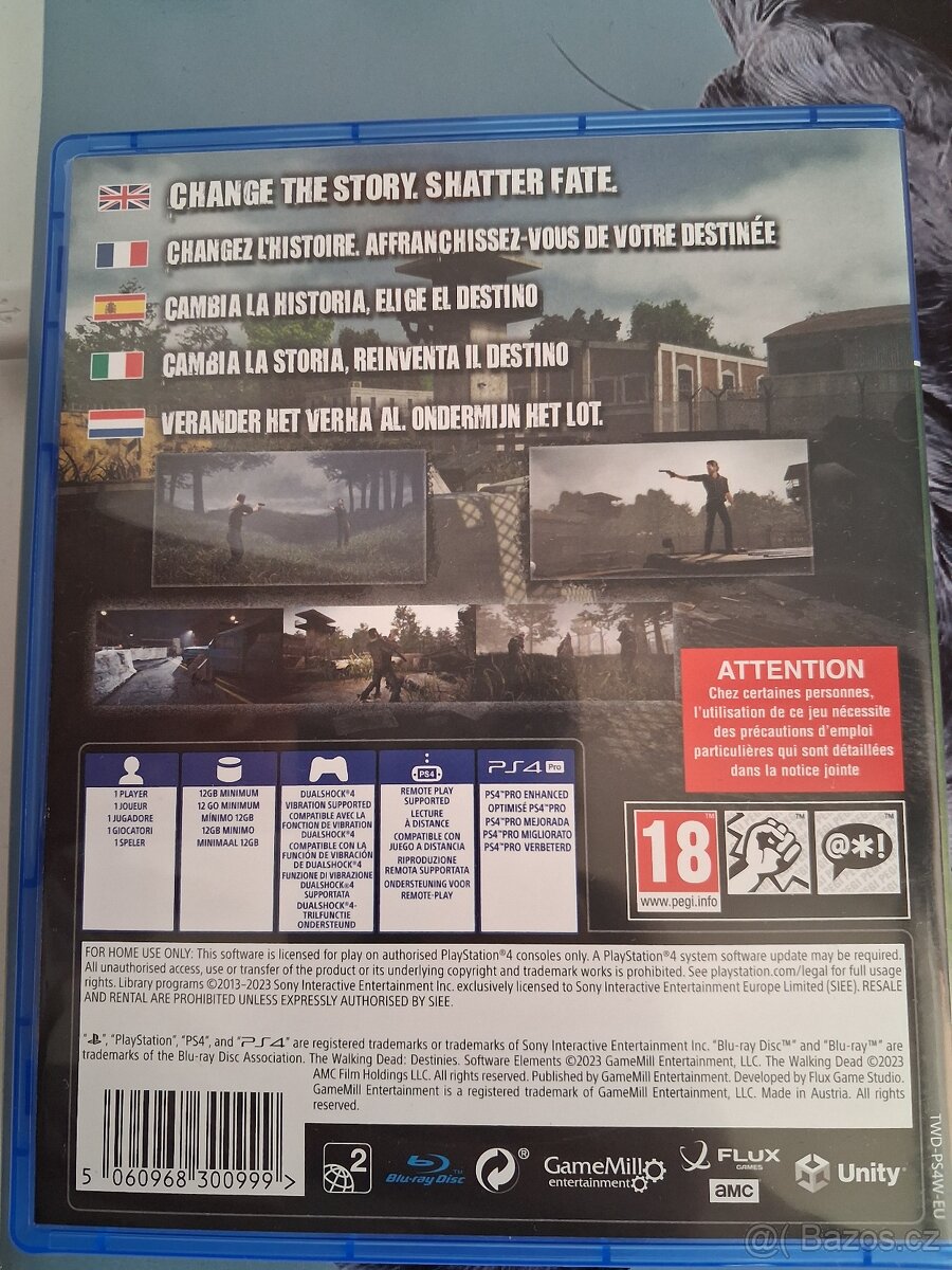 Hra na PS4 The Walking Dead - 2