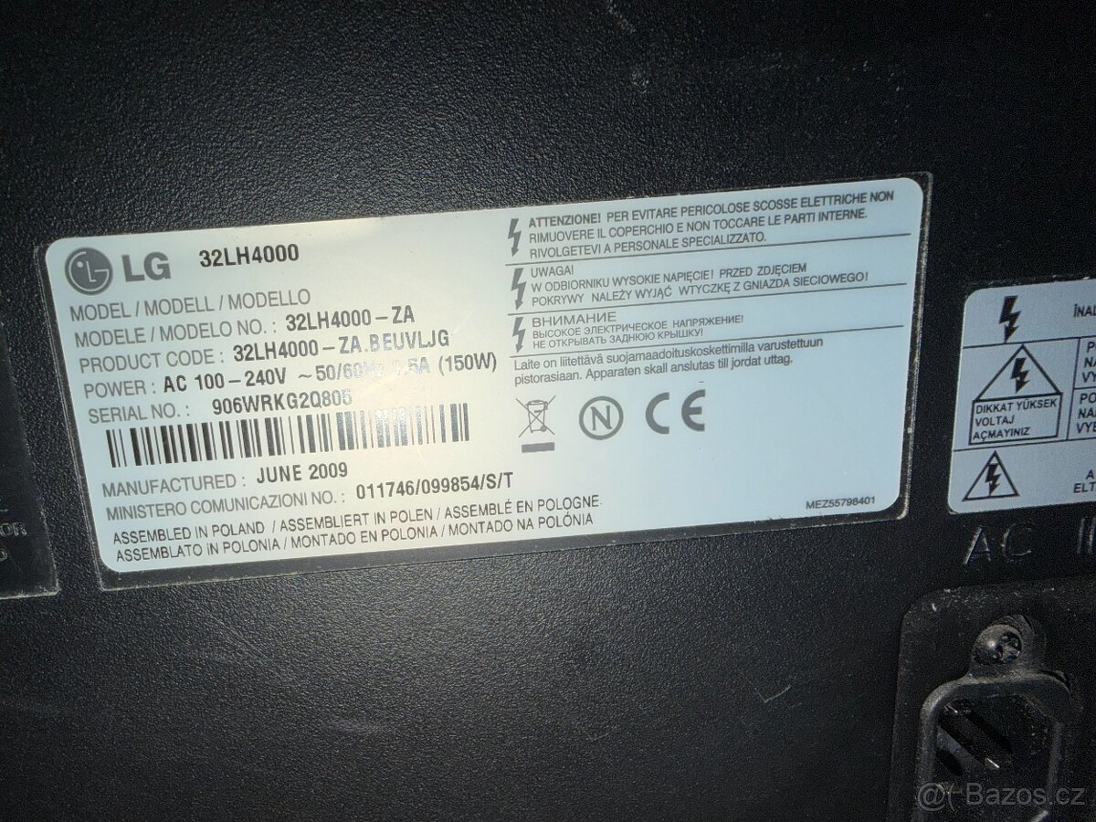 LCD TV LG 82 cm - 2