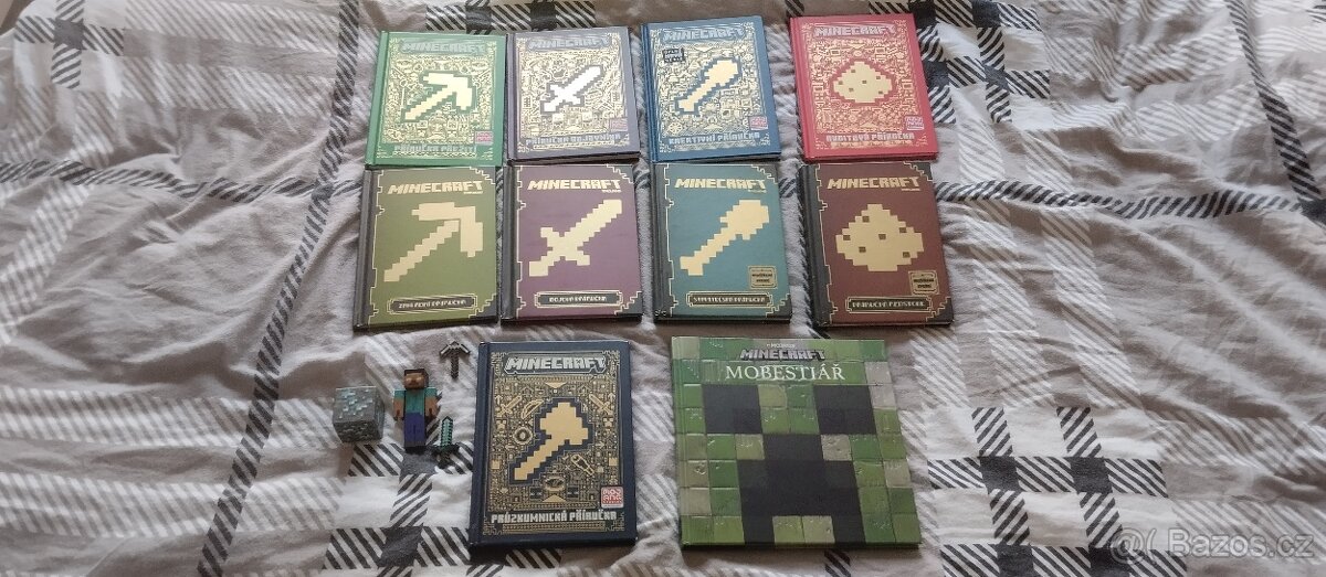 Minecraft příručky knihy a Merch - 2