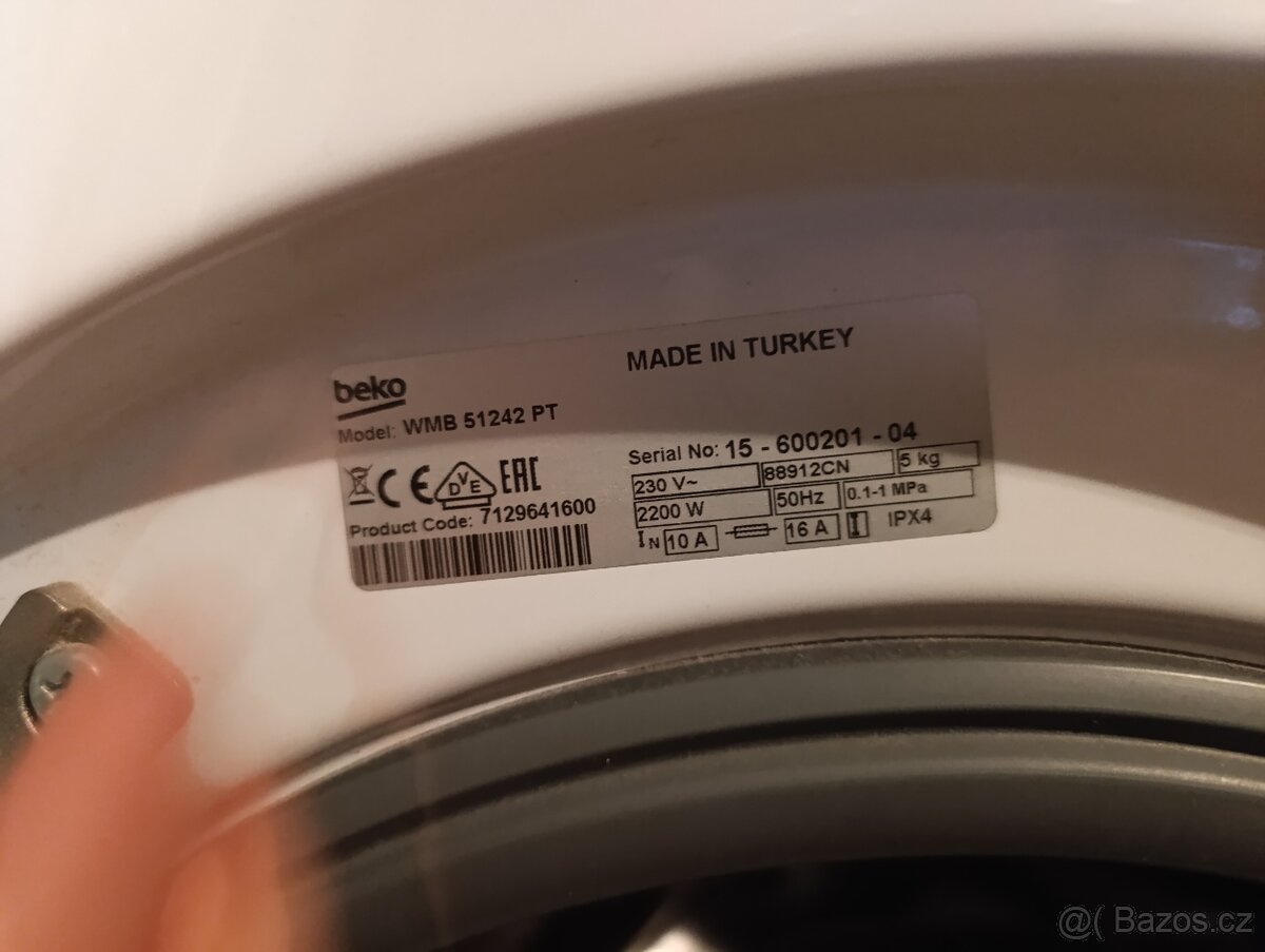 Beko pračka WMB 51242 - 2