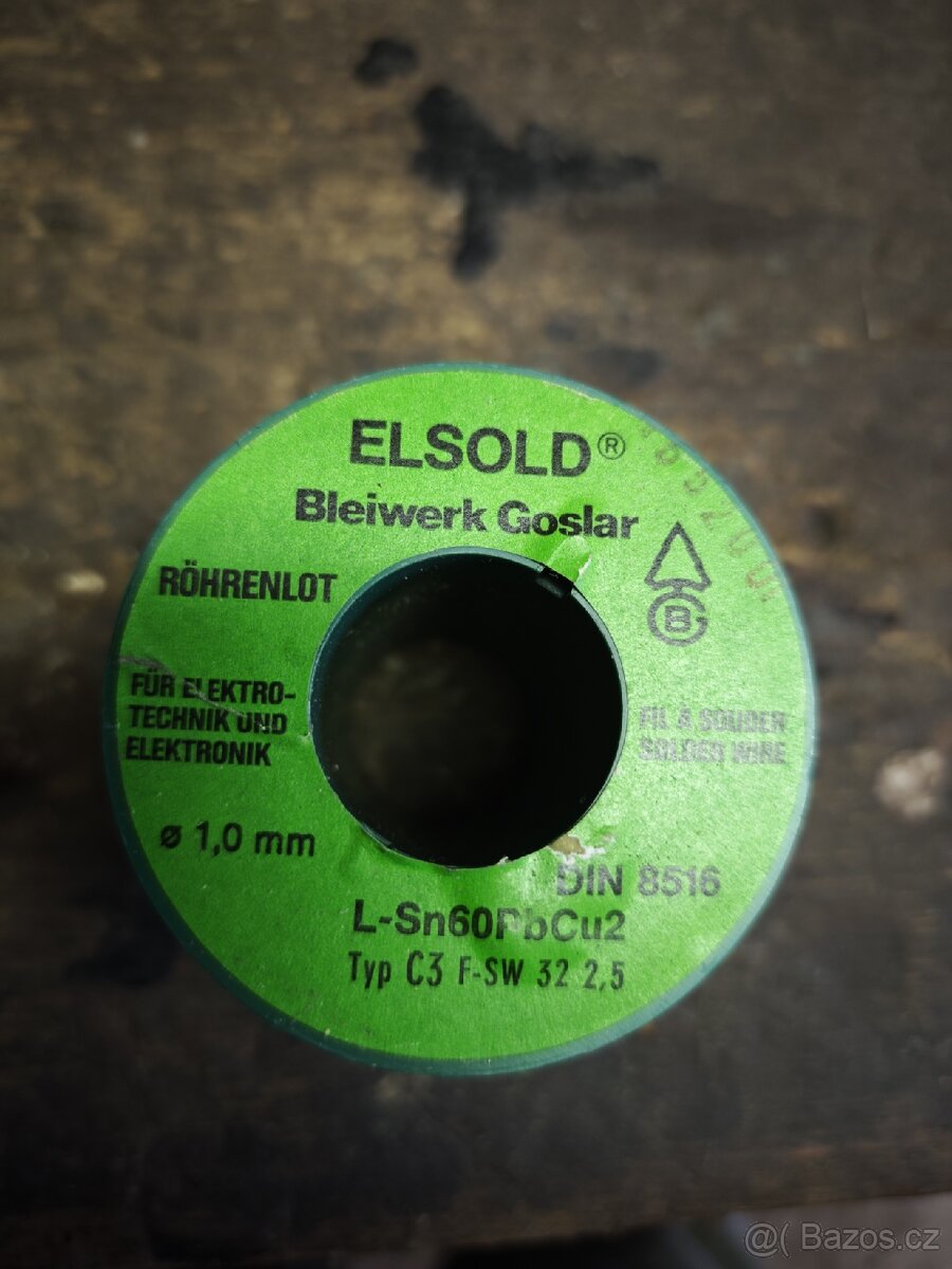 Pájecí drát, cín 1mm - 2