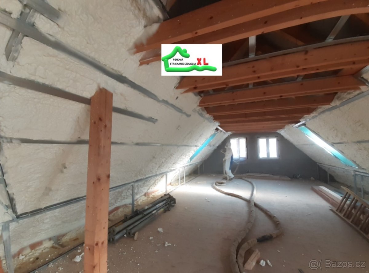 Stříkaná izolace PUR pěnou, chytrá pěna TOP AKCE - 2