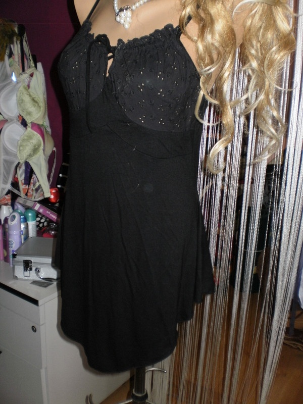 top#cerny# bavlneny#plesovy# spolecensky#L/XL - 2