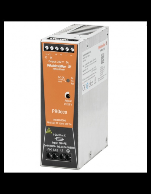 Napájecí zdroj Weidmuller PRO ECO 24V 5A 120W - 2