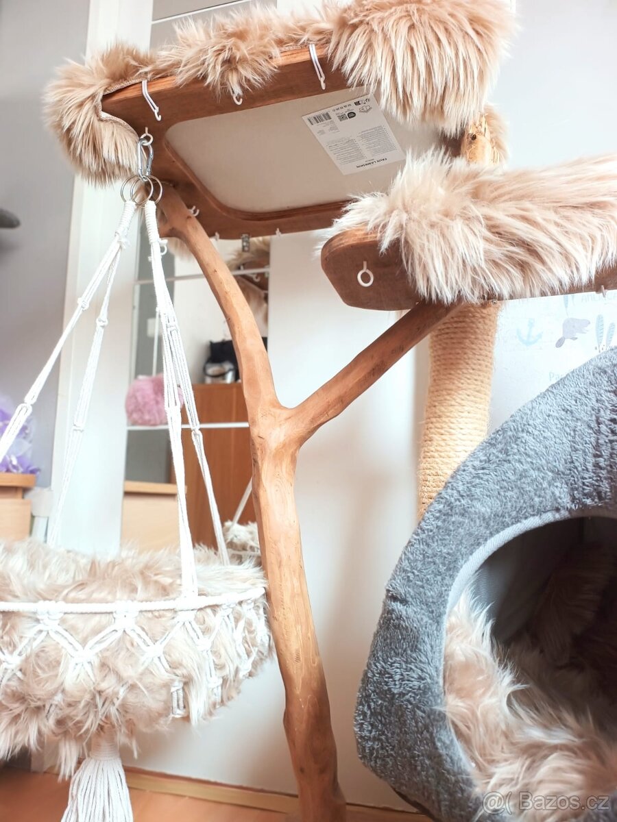 Luxusní kočičí strom, škrabadlo (až pro 2-3.kočky) - 2