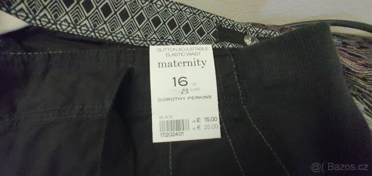 Těhotenské kalhoty, kraťasy, džínové i plátěné - 2