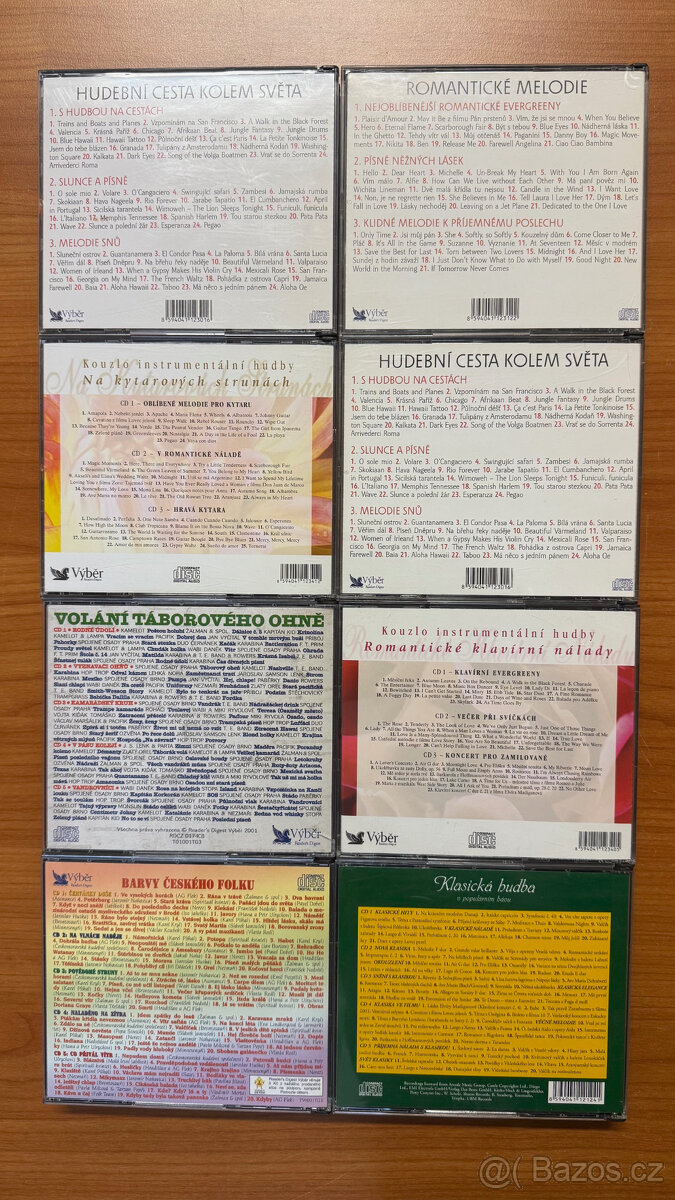 Hudební CD (melodie, hudební cesta kolem světa, folk,táborák - 2