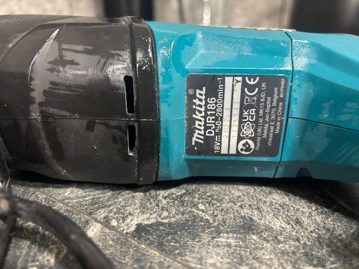 Makita DJR186Z aku pila ocaska Li-ion 18V - 2