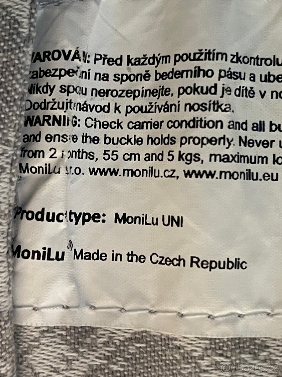 Dětské Nosítko MoniLu - 2