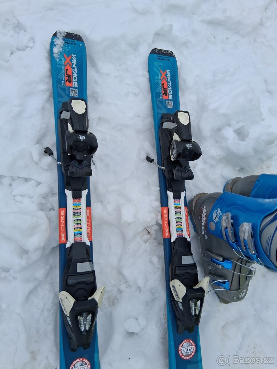 Lyze 110 cm a lyzaky 23 cm - 2