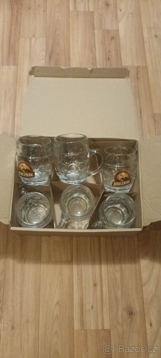 Prodám půlitry, sklenice - 2