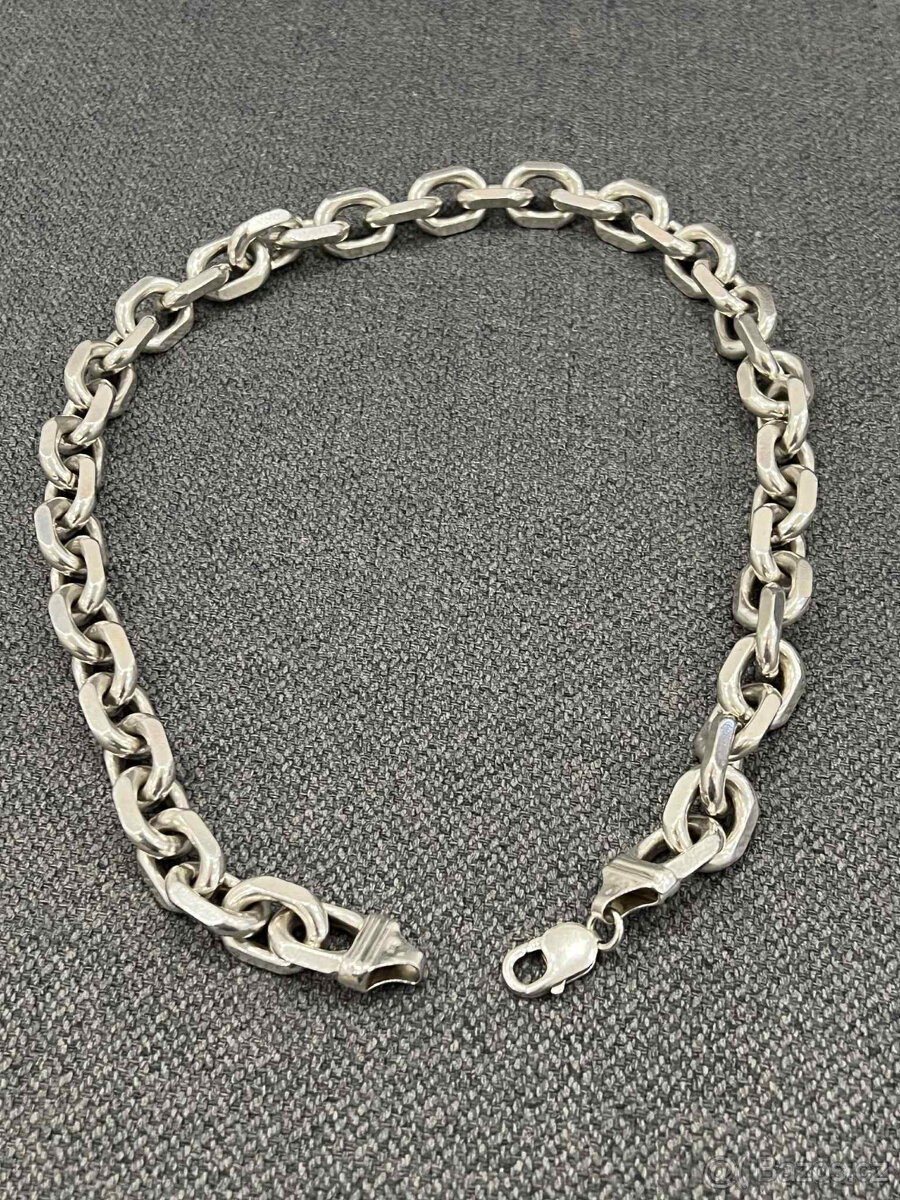 stříbrný řetěz ( 287,00 gramu ) - 2