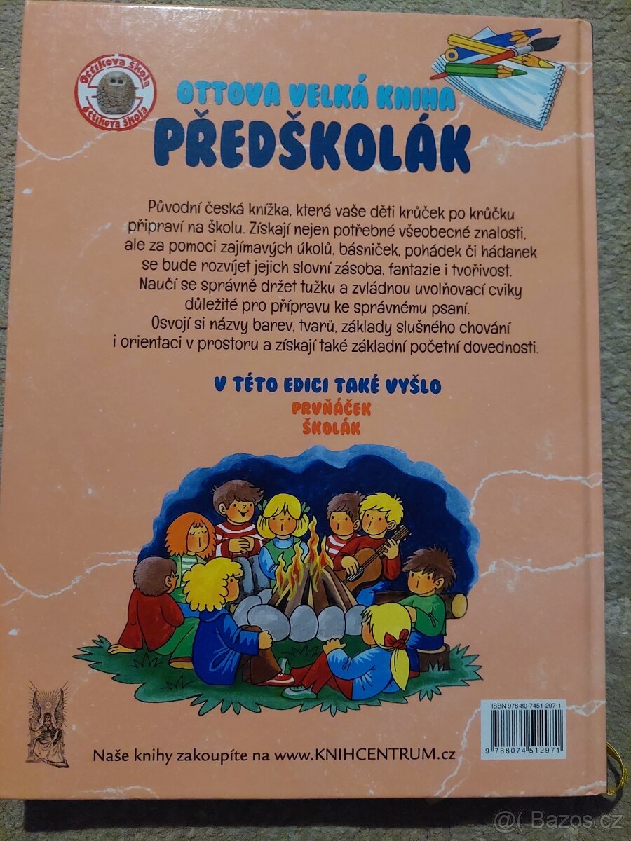 NOVÁ Ottova velká kniha předškolák Plicková - 2