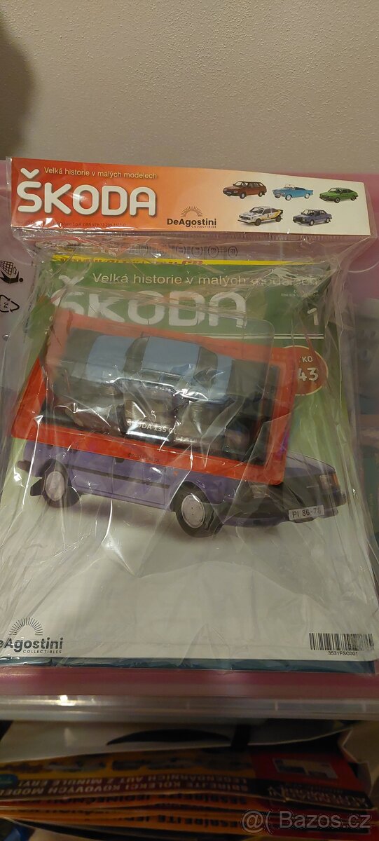 Škoda 135 GL model měřítko 1:43 de Agostini - 2