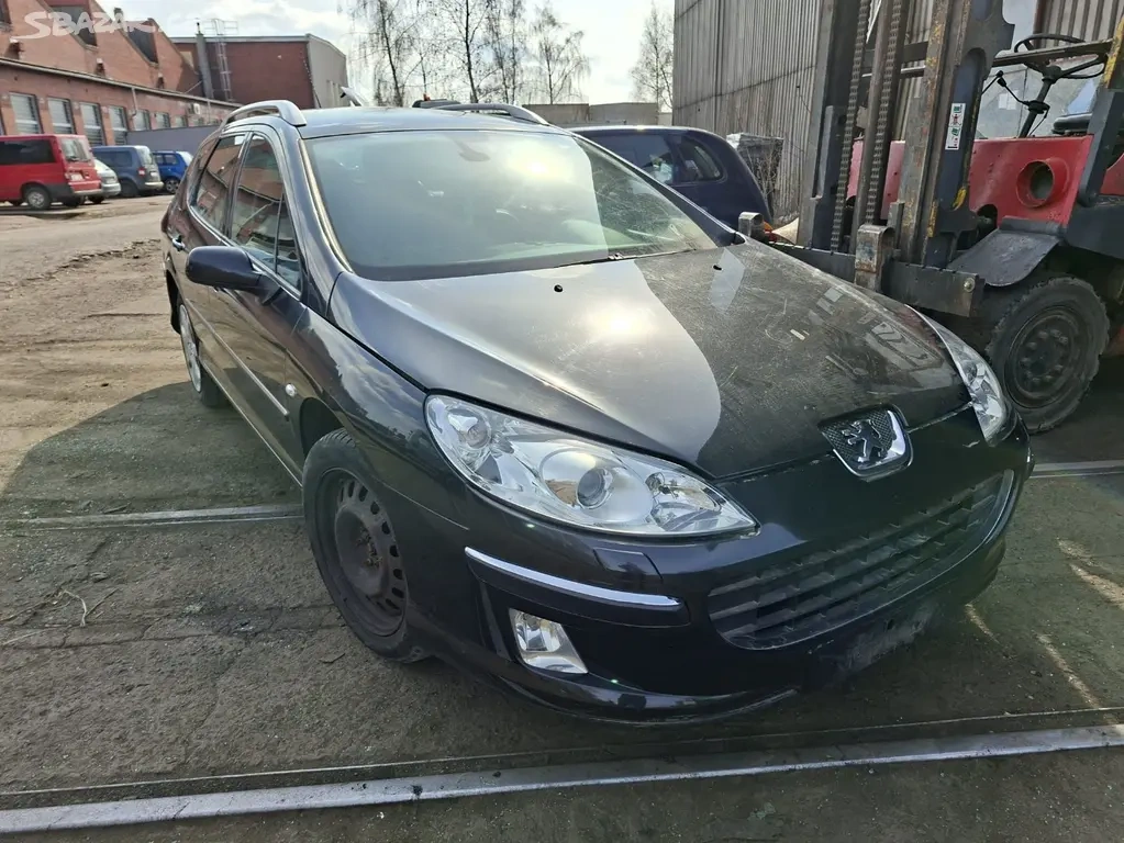 Přední nárazník Peugeot 407 (2005) s odstřiky - 2