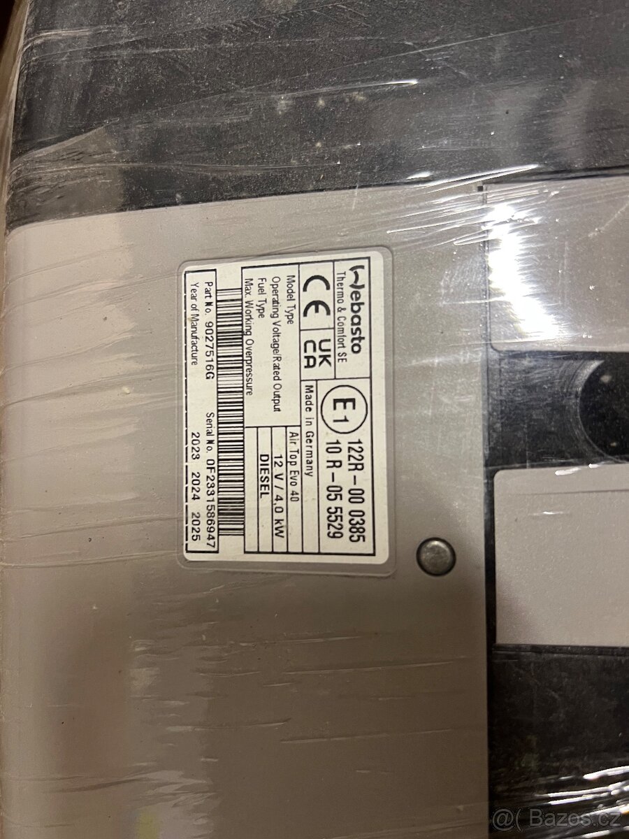 Topení Webasto AT EVO 40 B 12V Basic - 2