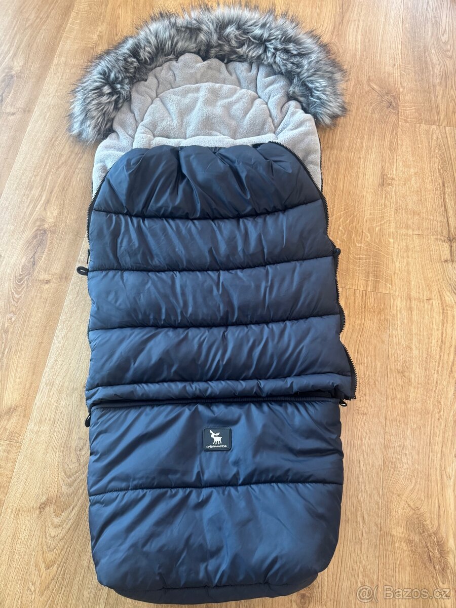 Zimní fusak COMBI Moose YUKON navy - 2
