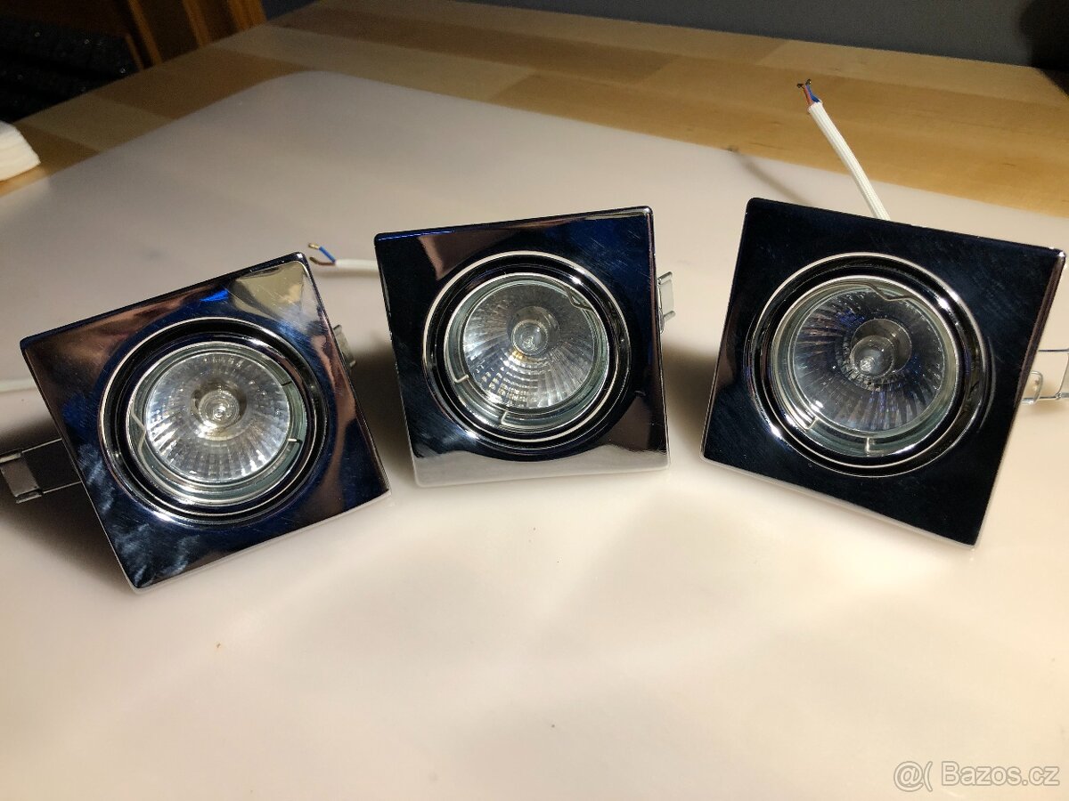 Philips Massive 59323/17/PN - SADA 3x Koupelnové podhledové - 2