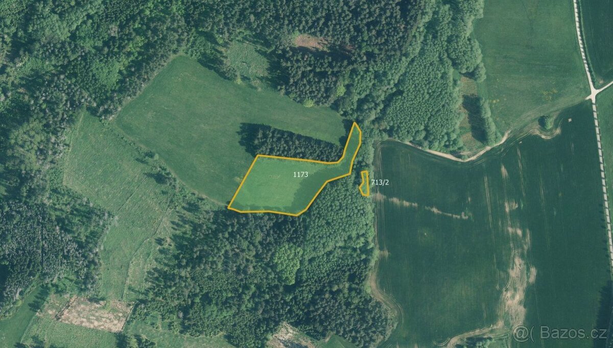 Zemědělská půda, prodej, Kuřimany, Strakonice - 2