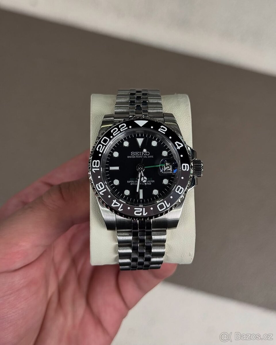 Hodinky Seiko mod gmt bruce - 2
