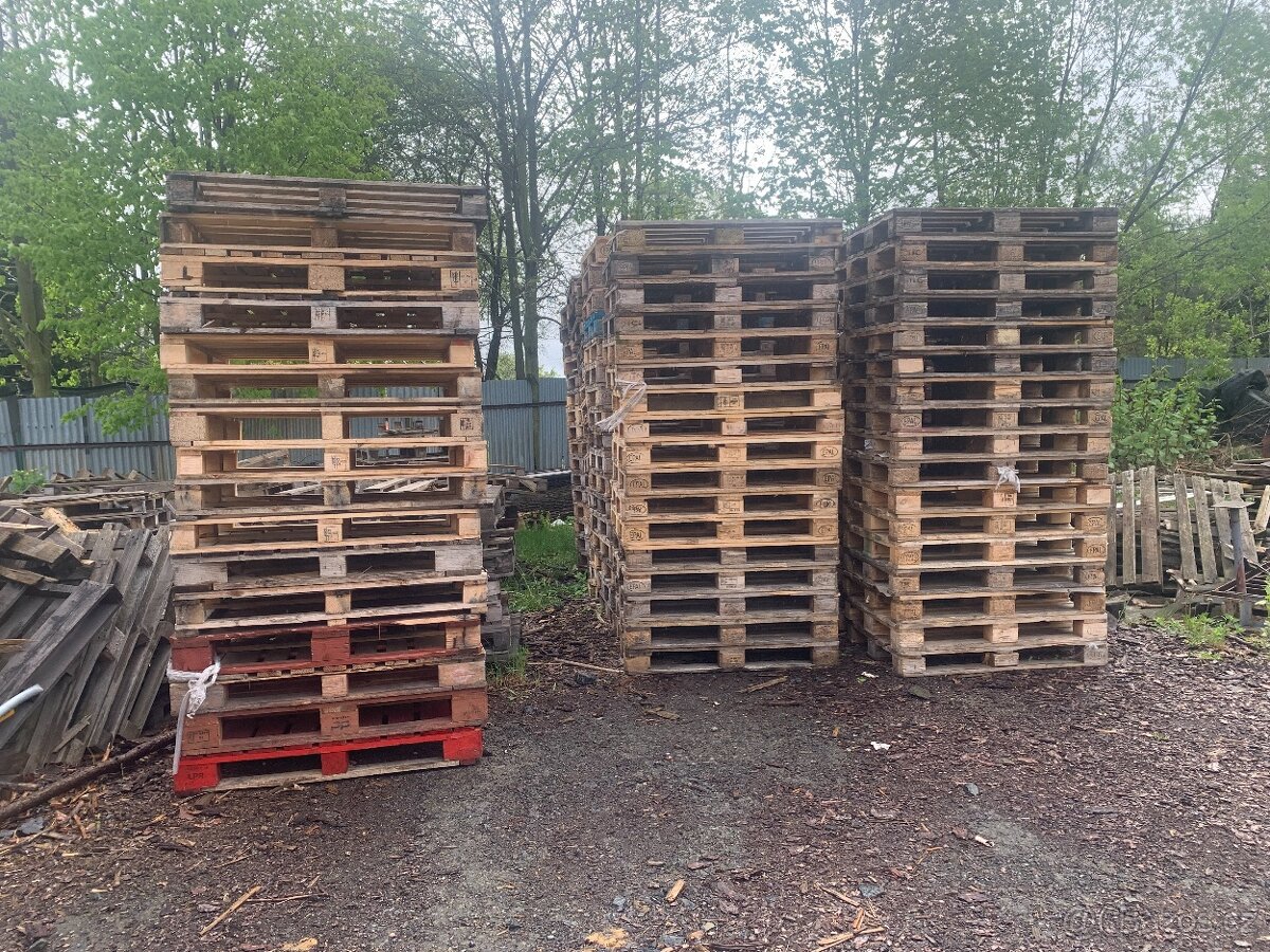 Dřevěné palety, paletové přířezy - 2