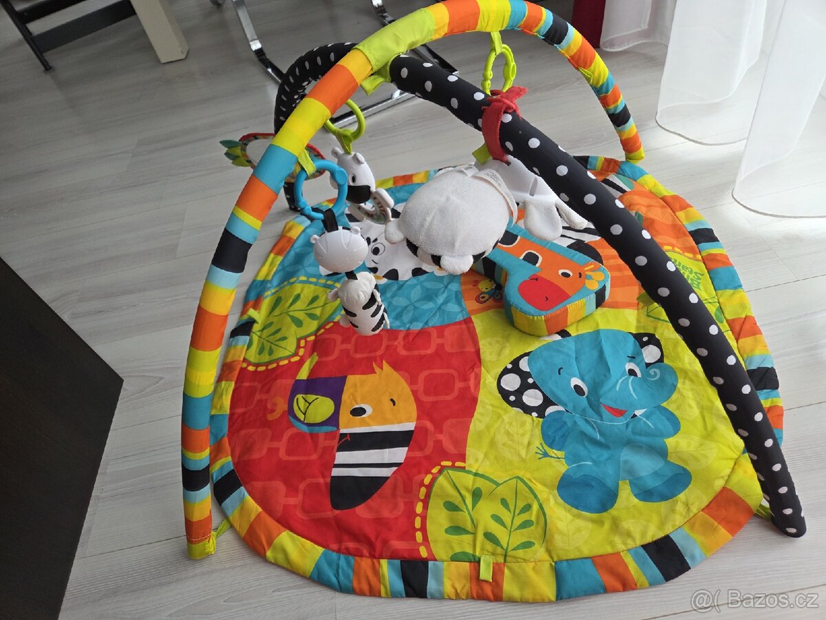 Bright Starts Deka na hraní Spots&Stripes Safari - 2
