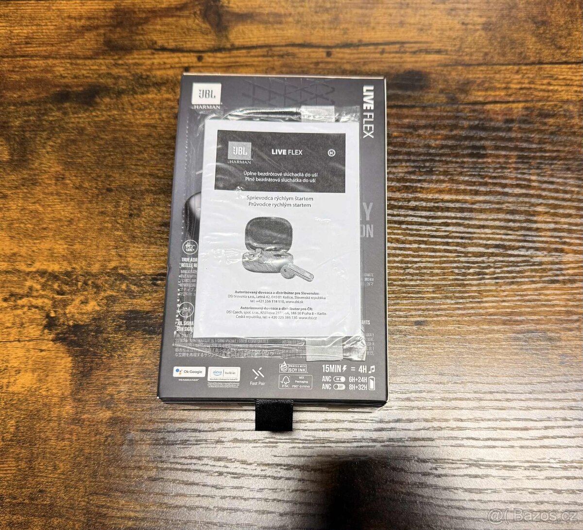 Sluchátka JBL Live Flex (JBLLIVEFLEXBLK) - 2