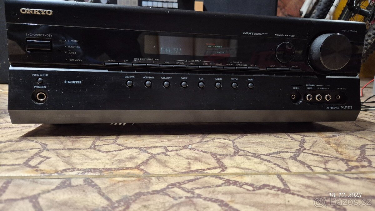 7.1kanálový AV receiver Onkyo TX-SR578 - 2