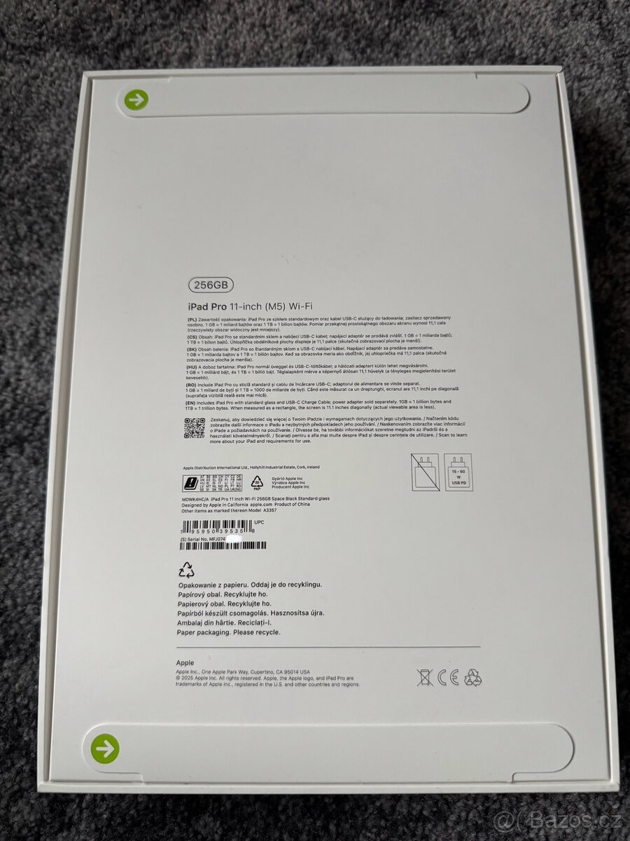 iPad PRO 11 M5 (2025) 256GB / NOVÝ se zárukou - 2