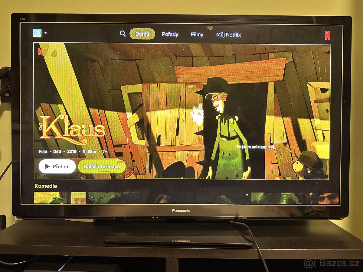 Velká 3D plazmová TV Panasonic 50" - 2