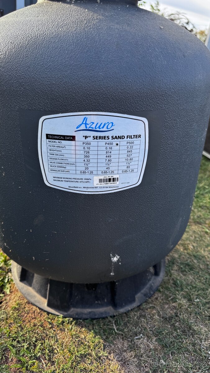 Prodám bazén azuro V6 - 2