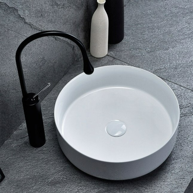 Keramické kulaté umyvadla - 2