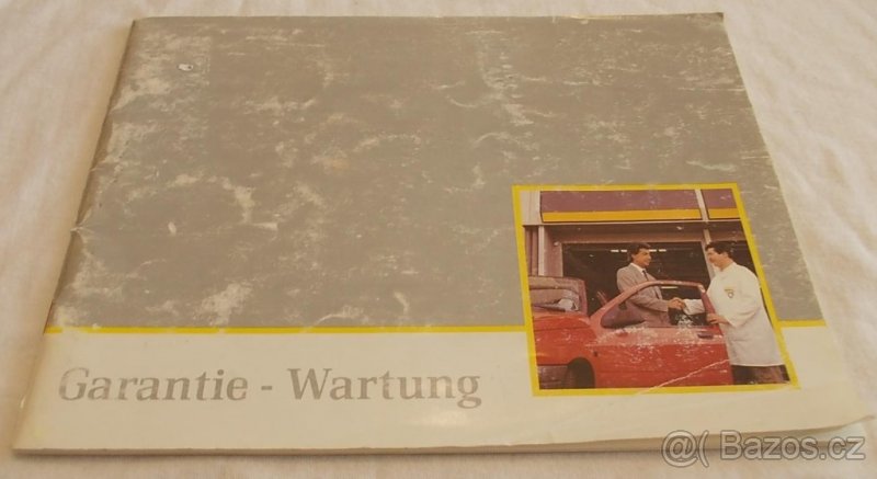 RENAULT --- servisní knížka - 2