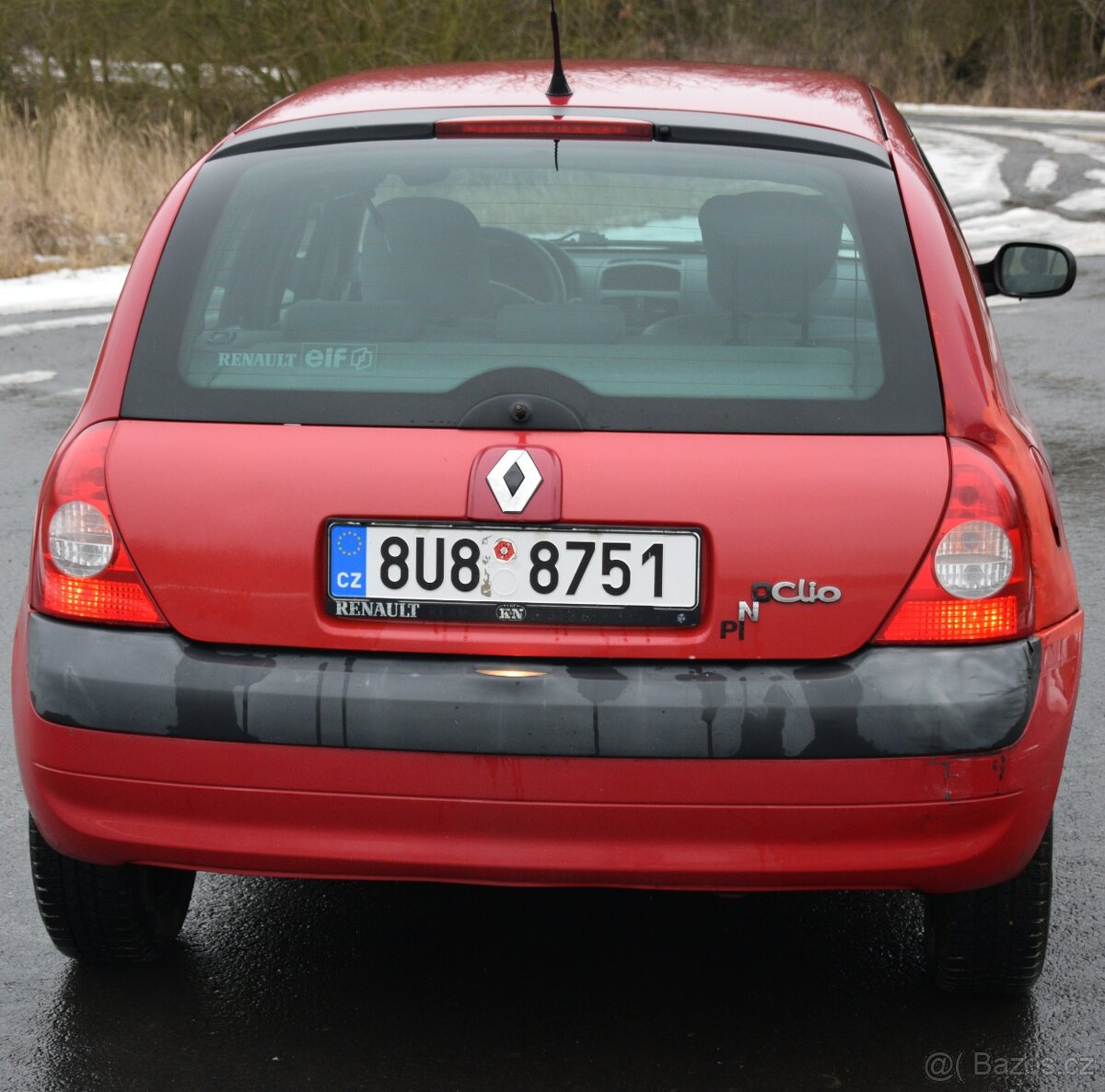 Renault Clio 1.2 16V (55 kW), r. v. 2002 – červená - 2