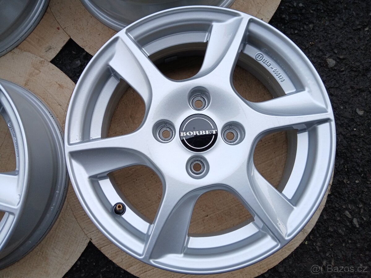 Prodám sadu ALU disků Borbet R14 - 2