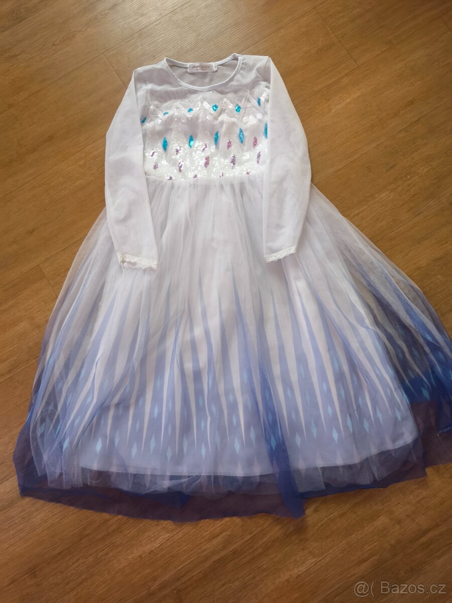 Šaty ledové království - 2