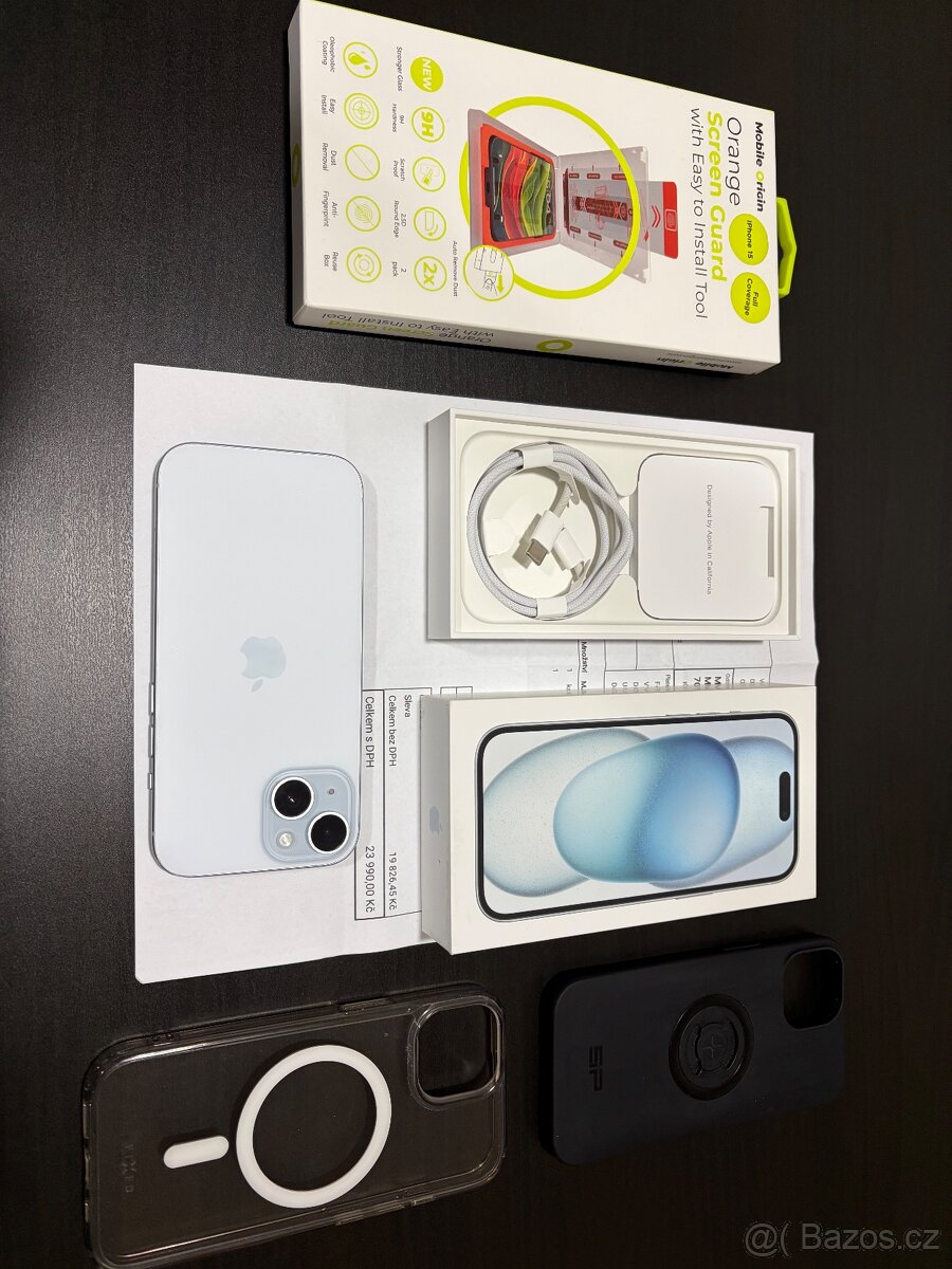 Apple iPhone 15 128GB Modrý – ZÁRUKA - 2