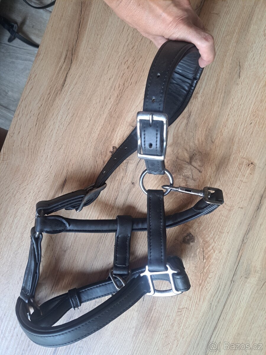 Kožená ohlávka pony - 2