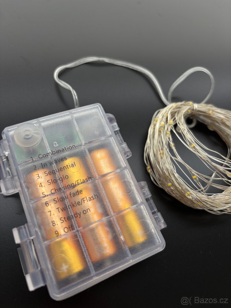 Světýlka 10 metrů, 100 led světel - 2