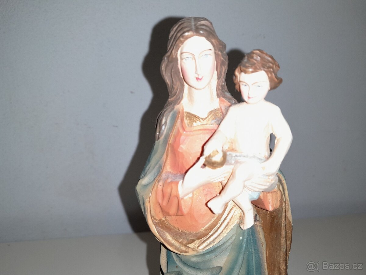 Sv. Marie soška - socha (925F) - 2