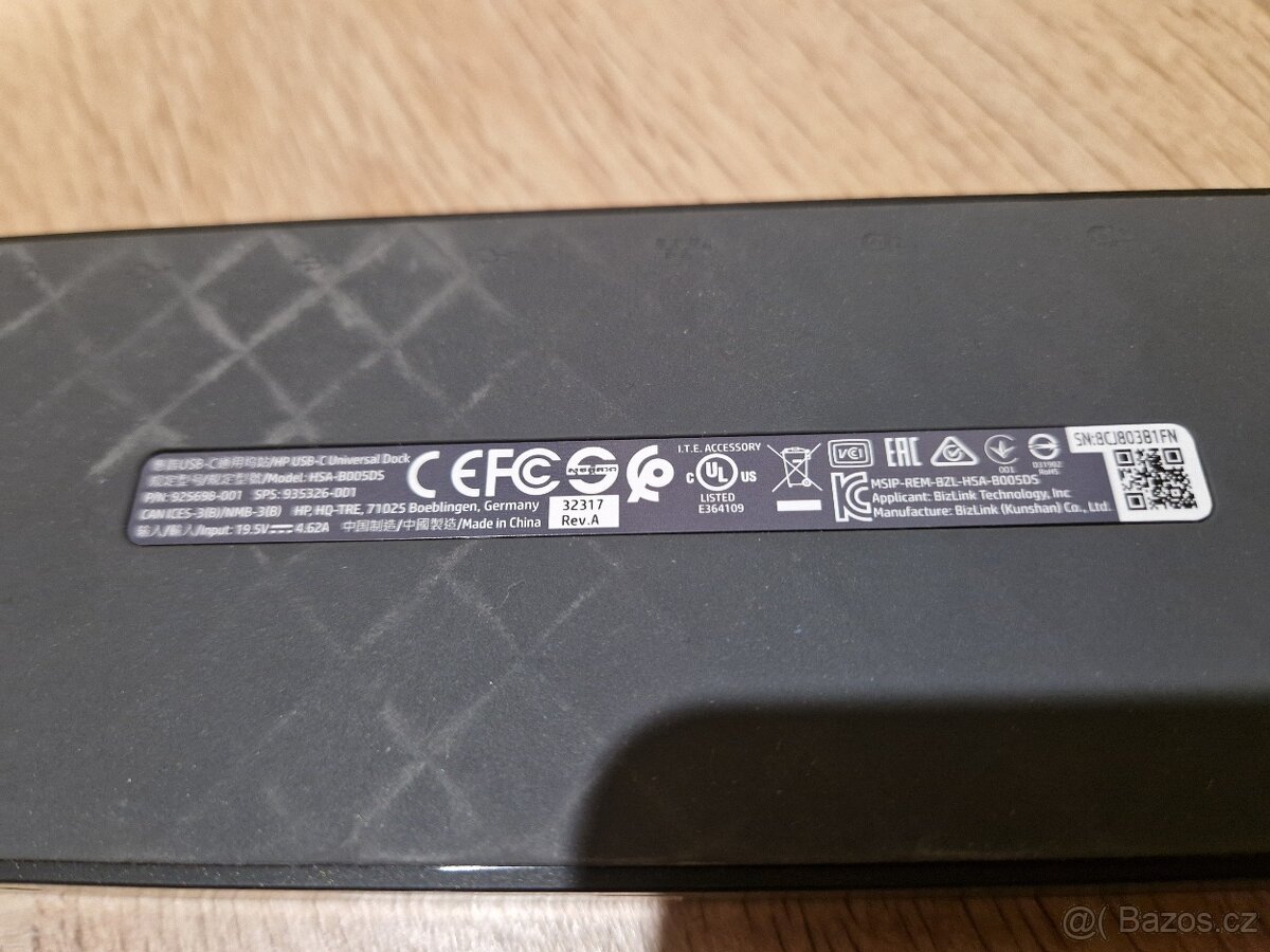 Dokovací stanice HP USB-C Universal dock - 2