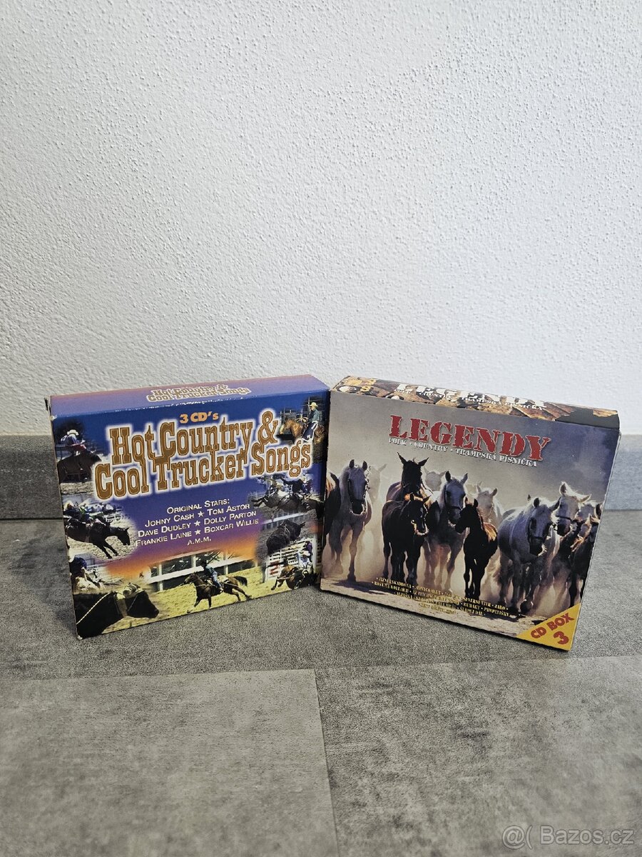 COUNTRY MIX do auta: 2x CD BOX - 2